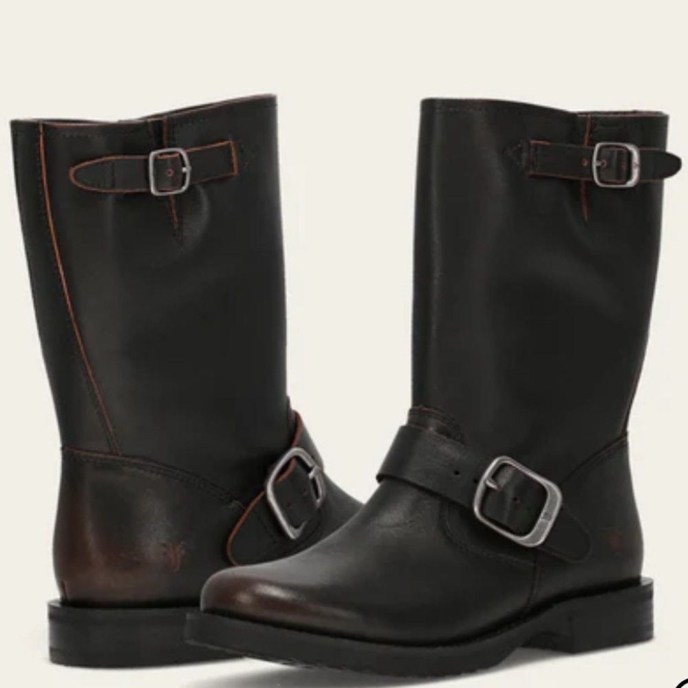 Frye VERONICA FLEX SHORT Boots leather NWOT